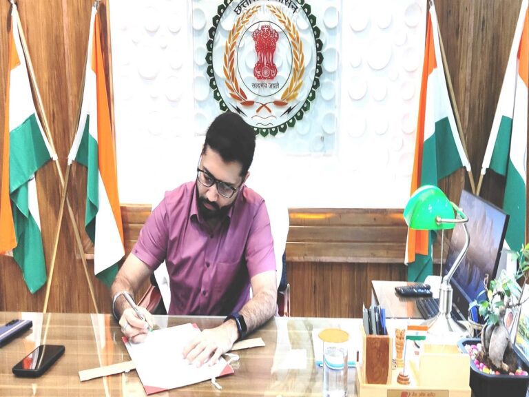 विनय कुमार लंगेह बने महासमुंद के 23वें कलेक्टर प्रशासनिक सुधारों के निर्देश