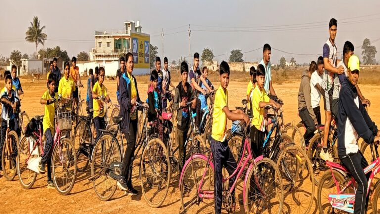 फिट इंडिया साइकिल रैली का आयोजन: खेलो इंडिया आर्चरी जागरुकता